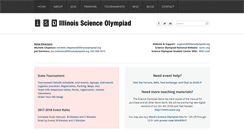 Desktop Screenshot of illinoisolympiad.org